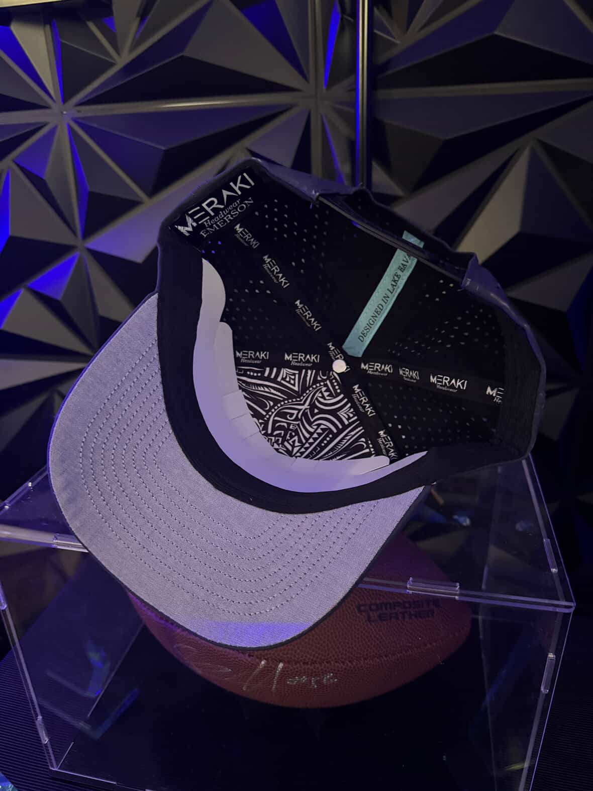 Grey on Grey PF Logo Hat - View 5